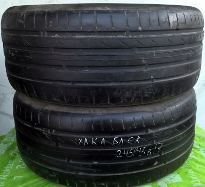 Лот: 13606571. Фото: 1. Шины 245/45 R17 245/45/17 Nokian... Шины