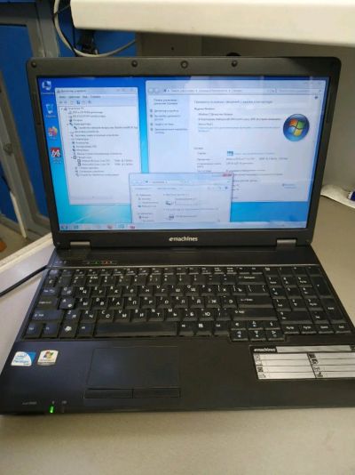 Лот: 16400140. Фото: 1. *Ноутбук Emachines (intel pentium... Ноутбуки