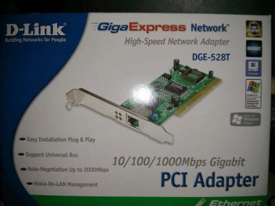Лот: 3296448. Фото: 1. Сетевая карта D-link DGE-528T. Сетевые карты