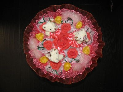 Лот: 5030752. Фото: 1. Букет из игрушек 1. Букеты из конфет, игрушек