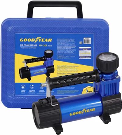 Лот: 25604291. Фото: 1. Автомобильный компрессор Goodyear... Компрессоры автомобильные, шинные насосы