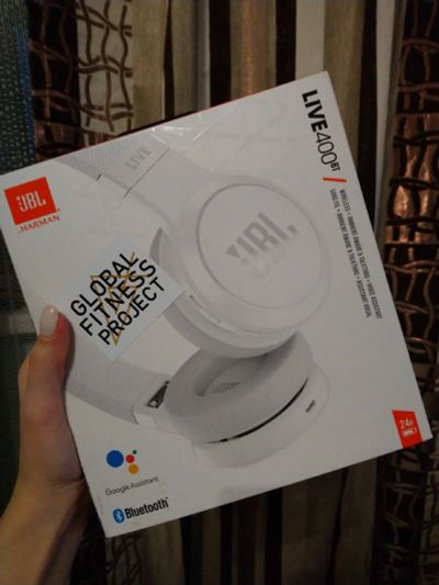 Лот: 15570250. Фото: 1. Наушники беспроводные JBL Live... Наушники, гарнитуры