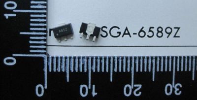 Лот: 12326539. Фото: 1. Две микросхемы SGA-6589Z ( SGA-6589... Микросхемы