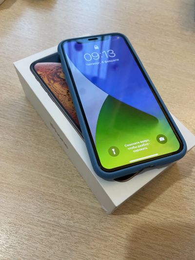 Лот: 17175772. Фото: 1. iPhone XS 64Gb Gold (на гарантии... Смартфоны