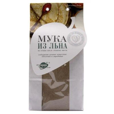 Лот: 22073132. Фото: 1. Льняная мука (flax flour) LifeWay... Другое (продукты)