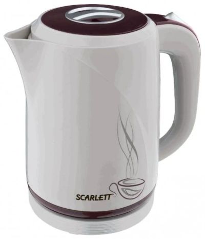 Лот: 12021446. Фото: 1. Электрочайник SCARLETT SC 028... Чайники, кофемашины, кулеры
