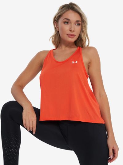 Лот: 25708284. Фото: 1. Майка женская Under Armour Tech... Топы, майки