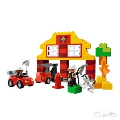 Лот: 8124875. Фото: 1. LEGO Duplo 6138 Моя первая пожарная... Развивающие