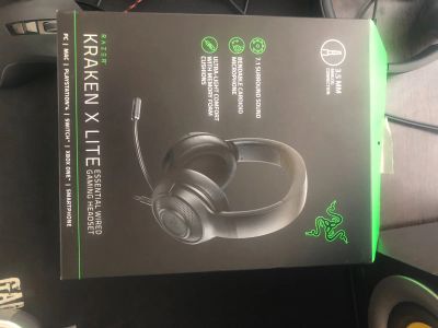 Лот: 17966134. Фото: 1. Наушники Razer Kraken X Lite. Наушники, гарнитуры