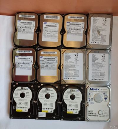 Лот: 16740791. Фото: 1. Жесткие диски IDE по 80Гб одним... Жёсткие диски (HDD)