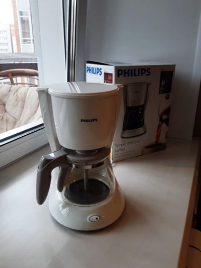 Лот: 15598697. Фото: 1. Кофеварка капельная Philips HD7447. Чайники, кофемашины, кулеры