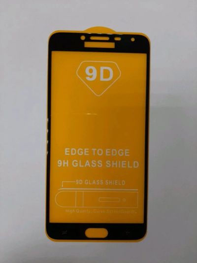 Лот: 14384035. Фото: 1. Защитное стекло Samsung J400 Черное... Дисплеи, дисплейные модули, тачскрины
