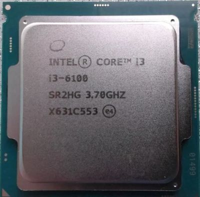 Лот: 16846581. Фото: 1. intel core i3 6100 2x3.70Ghz... Процессоры