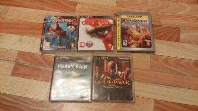 Лот: 5202974. Фото: 1. Игры для PS3: Uncharted 2, God... Игры для консолей