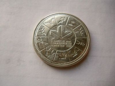 Лот: 24769262. Фото: 1. Канада 1 доллар 1978 г. XI игры... Америка