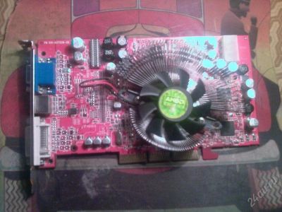 Лот: 153278. Фото: 1. asus radeon 9800se. Видеокарты