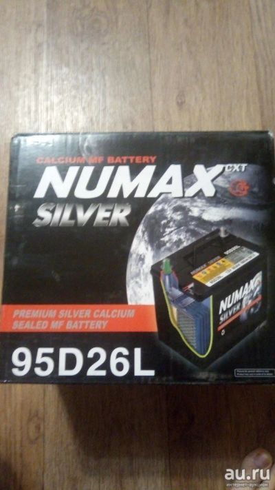 Лот: 11269308. Фото: 1. Аккумулятор Numax Silver 80 (95D26... Аккумуляторы