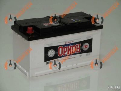 Лот: 13288684. Фото: 1. Аккумулятор ОРИОН 90 А/Ч, Прямая... Аккумуляторы