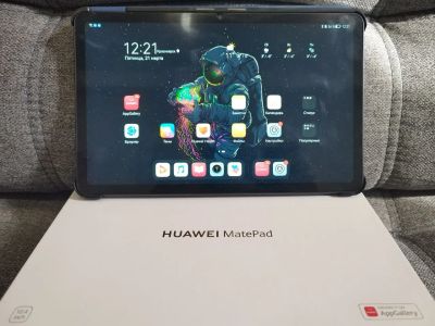 Лот: 25185540. Фото: 1. Планшет huawei MatePad 10.4 (BAH4-W09... Планшеты