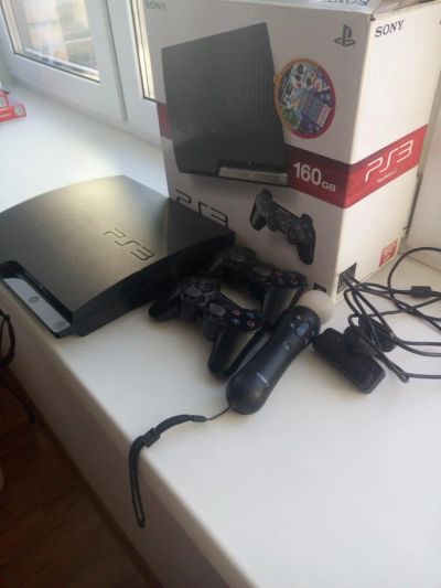Лот: 8790403. Фото: 1. PS3 Игровая консоль PlayStation... Игровые приставки, консоли