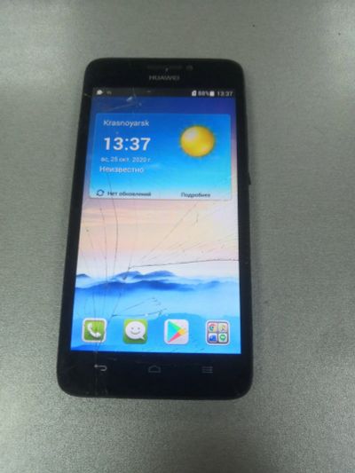 Лот: 16728040. Фото: 1. Huawei Ascend G630 G630-U10 трещины... Смартфоны