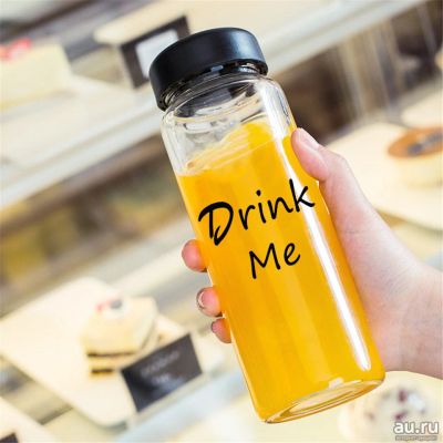 Лот: 9720311. Фото: 1. Бутылка для воды Drink me "Выпей... Спортивная посуда