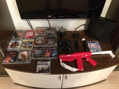 Лот: 5605428. Фото: 1. Sony Playstation 3 SLIM 320+Специальный... Игровые приставки, консоли