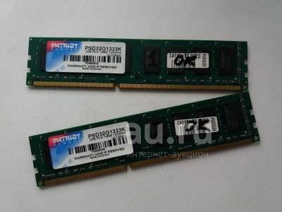 Лот: 19059535. Фото: 1. Оперативная память DDR3 Patriot... Оперативная память