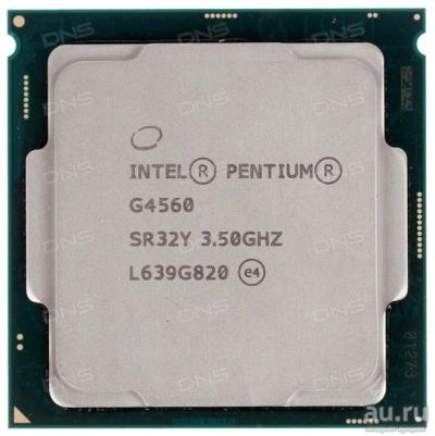 Лот: 13793095. Фото: 1. Pentium g4560 (socket 1151, 2c... Процессоры