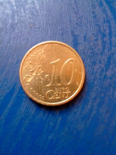 Лот: 7752584. Фото: 1. 10 евроцентов 1999г (1 серия... Европа