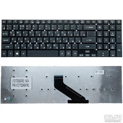Лот: 9527068. Фото: 1. Клавиатура ACER Aspire 5755G черная. Клавиатуры для ноутбуков