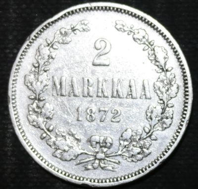 Лот: 12782536. Фото: 1. Русская Финляндия. 2 марки. 1872... Остальные страны