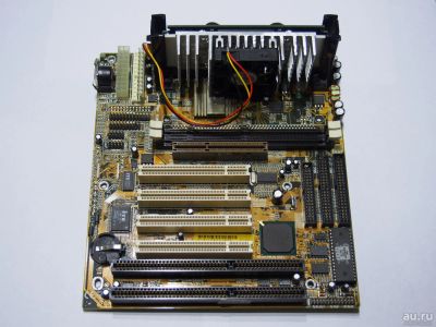 Лот: 8212437. Фото: 1. Zida ZX-98AT + Celeron 300A. Материнские платы