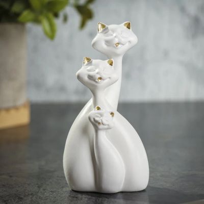 Лот: 24945503. Фото: 1. Фигурка декоративная полистоун... Фигурки, статуэтки