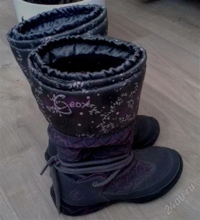 Лот: 2925940. Фото: 1. сапоги деми-теплая зима GEOX 29... Сапоги