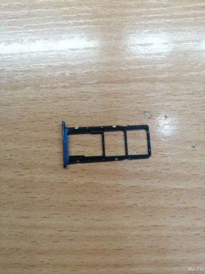Лот: 17536502. Фото: 1. Держатель сим Huawei Y5p Синий... Корпуса, клавиатуры, кнопки