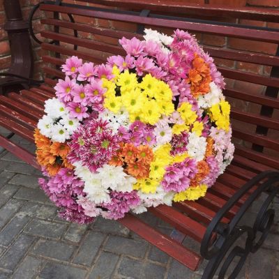 Лот: 7269767. Фото: 1. Сборный букет. Цветы на Щорса... Свежие цветы