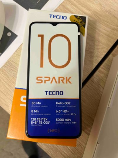 Лот: 21178126. Фото: 1. Смартфон Tecno Spark 10 8/128GB... Смартфоны