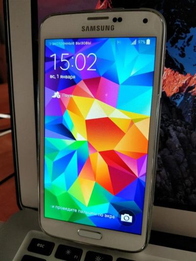 Лот: 10865619. Фото: 1. Samsung Galaxy S5 Duos. Смартфоны