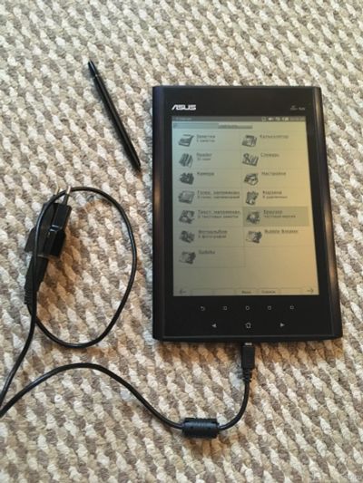 Лот: 13712869. Фото: 1. Asus Eee Note EA800 - электронный... Электронные книги