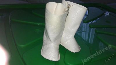 Лот: 5820531. Фото: 1. Сапоги обувь кукольная 53 см 7... Куклы