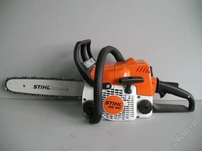 Лот: 2443064. Фото: 1. Бензопила Stihl MS 180. Бензо-, мотоинструмент