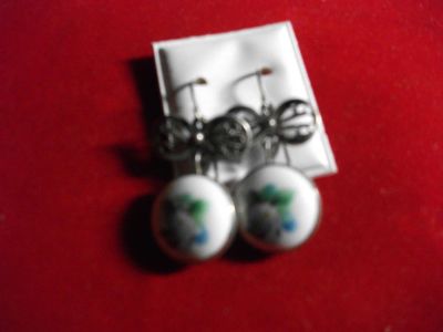 Лот: 4748448. Фото: 1. Ростовская финифть. Серьги, каффы