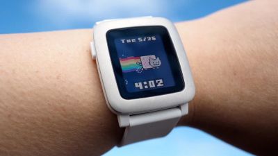 Лот: 10743668. Фото: 1. pebble time. Смарт-часы, фитнес-браслеты, аксессуары