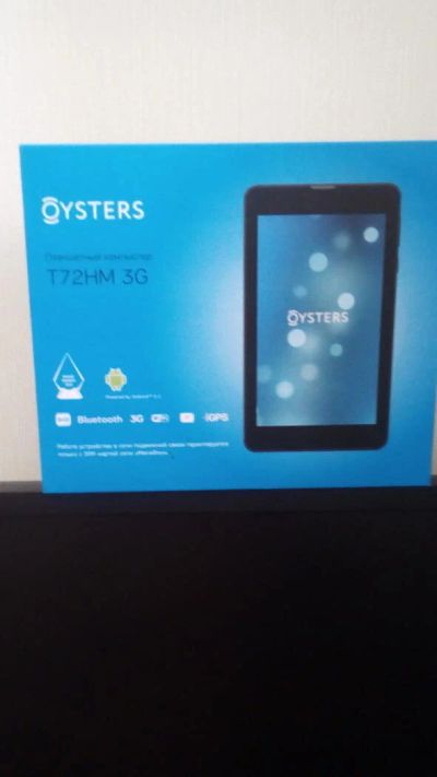 Лот: 10708805. Фото: 1. Oysters T72HM 3G. Планшеты