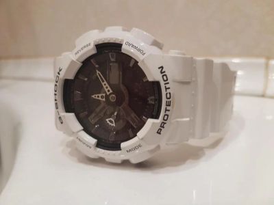 Лот: 9105334. Фото: 1. Часы casio g-shock ga-110-gw-7a. Оригинальные наручные часы