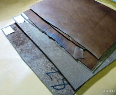 Лот: 13195207. Фото: 1. Чепрак 3,5 - 4 мм. 32Х25 см. Материалы и сырьё