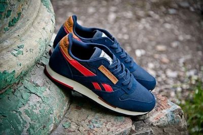Лот: 7151152. Фото: 1. Кроссовки Reebok Blue. Кеды, кроссовки, слипоны