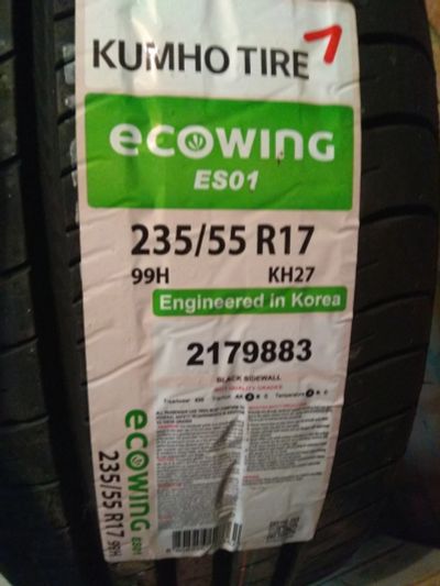 Лот: 12456509. Фото: 1. Летние шины KH27 Ecowing ES01... Шины