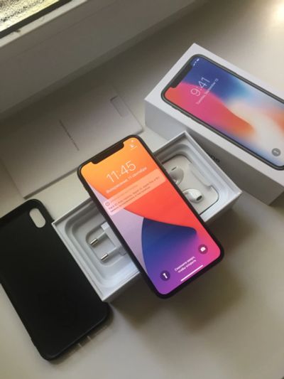 Лот: 19486368. Фото: 1. Apple iPhone X 256GB. Смартфоны